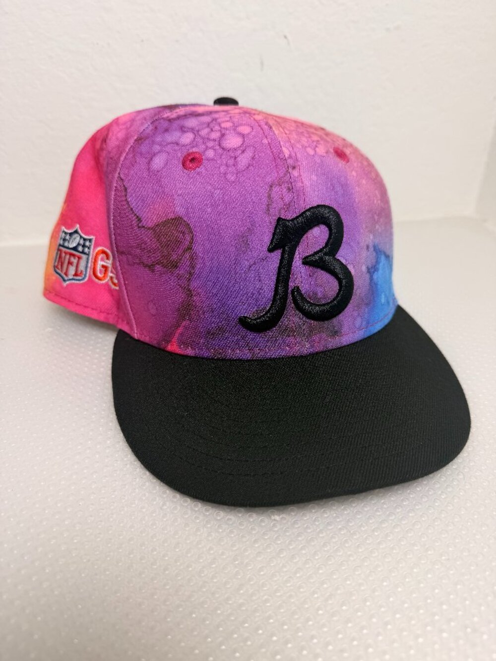 Chicago Bears New Era 9FIFTY NFL Crucial Catch Snapback Cancer Awareness